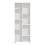 Βιβλιοθηκη Fylliana Modulus 4 Λευκο Χρωμα 70x33x142εκ - Image 2