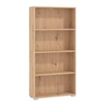 Βιβλιοθηκη Fylliana Ordina 4 Artisan Oak Χρωμα 70x25x142εκ