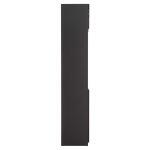 Βιβλιοθηκη Γραφειου Επαγγελματικη Rosewood HM2089 Μελαμινη Γκρι-Wenge 80χ40χ200υεκ. - Image 3