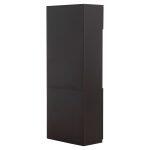 Βιβλιοθηκη Γραφειου Επαγγελματικη Rosewood HM2089 Μελαμινη Γκρι-Wenge 80χ40χ200υεκ. - Image 4