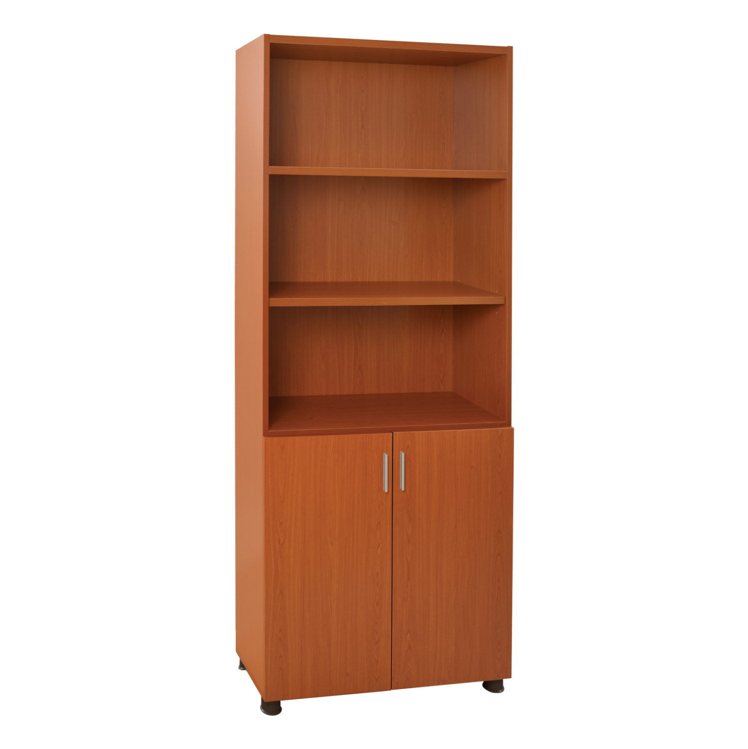 bibliothiki-grafeioy-epaggelmatiki-keras Βιβλιοθηκη Γραφειου Kalista Επαγγελματικη Κερασι HM2055.13 80χ40χ190υ Εκ. - Image 1