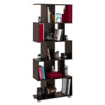 Βιβλιοθηκη Μελαμινης Ezir HM2385.01 Βεγγε 70x25x177υ Εκ.