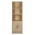 Βιβλιοθηκη Μελαμινης Ensley HM2027.02 Sonama 60x30x180 Εκ. - Image 3
