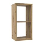 Βιβλιοθηκη Montaro Artisan Oak Χρωμα 38x33x73εκ
