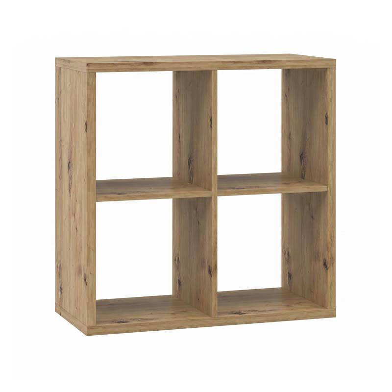 bibliothiki-montaro-artisan-oak-chroma-73x33x73ek1778844901 Βιβλιοθηκη Montaro Artisan Oak Χρωμα 73x33x73εκ - Image 1
