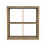 Βιβλιοθηκη Montaro Artisan Oak Χρωμα 73x33x73εκ - Image 3