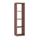 Βιβλιοθηκη Montaro Terracotta Χρωμα 39x33x142εκ