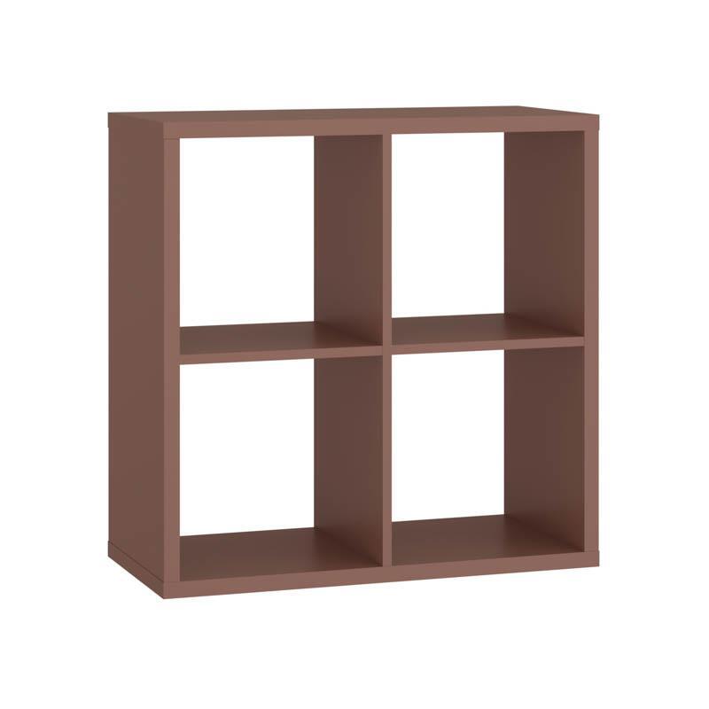 bibliothiki-montaro-terracotta-chroma-73x33x73ek1778844003 Βιβλιοθηκη Montaro Terracotta Χρωμα 73x33x73εκ - Image 1