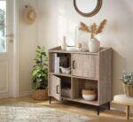 Βιβλιοθηκη-Ραφιερα Fylliana Board Sonoma Χρωμα 80x30x80εκ - Image 2