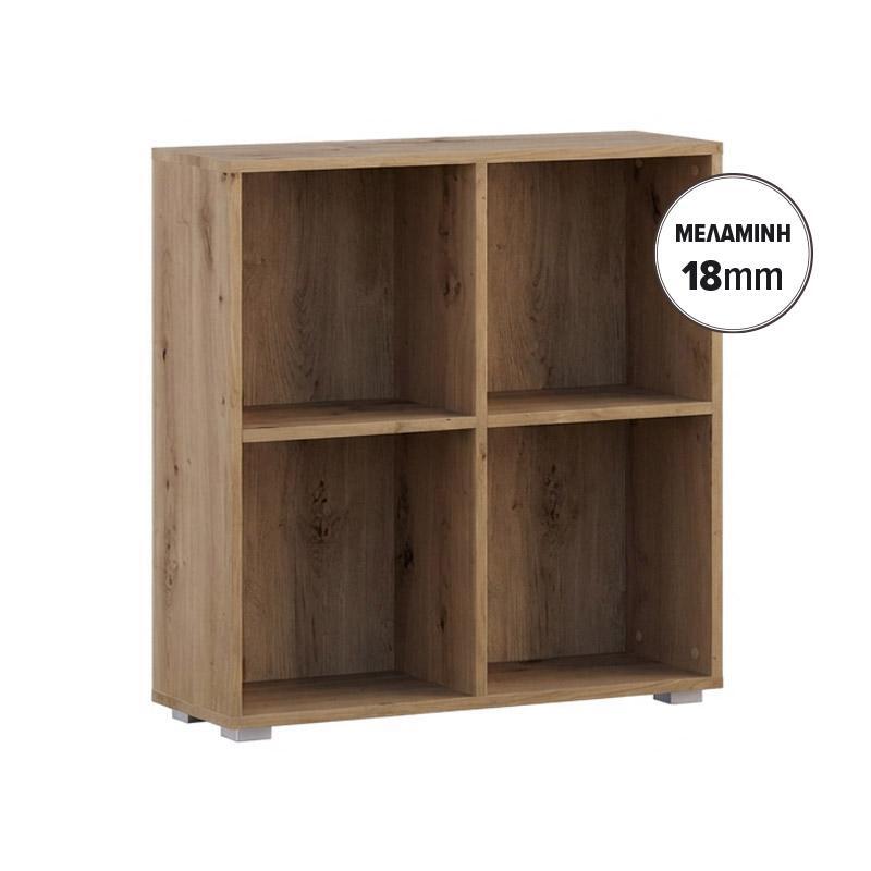 bibliothiki-rafiera-fylliana-smart-4p-18-artisan-chroma-74x29x76ek1784701811 Βιβλιοθηκη-Ραφιερα Fylliana Smart 4p 18 Artisan Χρωμα 74x29x76εκ - Image 1