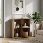 Βιβλιοθηκη-Ραφιερα Fylliana Smart 4p 18 Artisan Χρωμα 74x29x76εκ - Image 2