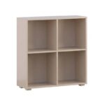 Βιβλιοθηκη-Ραφιερα Fylliana Smart 4p 18 Cashmere Χρωμα 74x29x76εκ - Image 3
