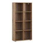 Βιβλιοθηκη-Ραφιερα Fylliana Smart 8p 18 Artisan Χρωμα 74x29x146εκ - Image 3