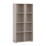Βιβλιοθηκη-Ραφιερα Fylliana Smart 8p 18 Cashmere Χρωμα 74x29x146εκ - Image 3