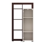 Βιτρινα Argyll 1k1v Op 138 Cashmere Με Dark Tailor Oak Χρωμα 77x35x138εκ - Image 5