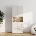 Βιτρινα Argyll 2k VS2 194 Cashmere Χρωμα 77x35x194εκ - Image 2