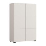 Βιτρινα Argyll 2k2v 117 Cashmere Χρωμα 77x35x117εκ