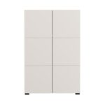 Βιτρινα Argyll 2k2v 117 Cashmere Χρωμα 77x35x117εκ - Image 3