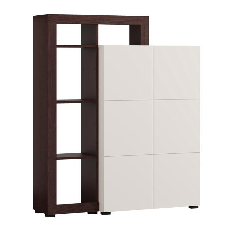 bitrina-argyll-2k2v-op-138-cashmere-me-dark-tailor-oak-chroma-116x35x138ek1777542903 Βιτρινα Argyll 2k2v Op 138 Cashmere Με Dark Tailor Oak Χρωμα 116x35x138εκ - Image 1