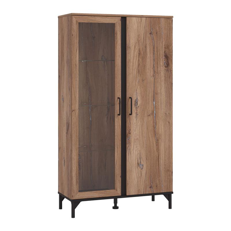 bitrina-corsica-2k-vs1-flagstaff-oak-mayro-845x35x153ek1689683402 Βιτρινα Corsica 2k VS1 Flagstaff Oak-Μαυρο 85x35x153εκ - Image 1