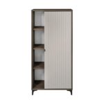 Βιτρινα Fylliana Aura 68 Tobacco Με Cashmere Χρωμα 68x40x152εκ - Image 3