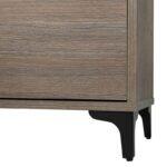 Βιτρινα Fylliana Lumina 68 Tobacco Χρωμα 68x40x152εκ - Image 8