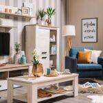 Βιτρινα Kent Pop Ν Grey Oak-White Oak 99x36x146εκ Knt - Image 2