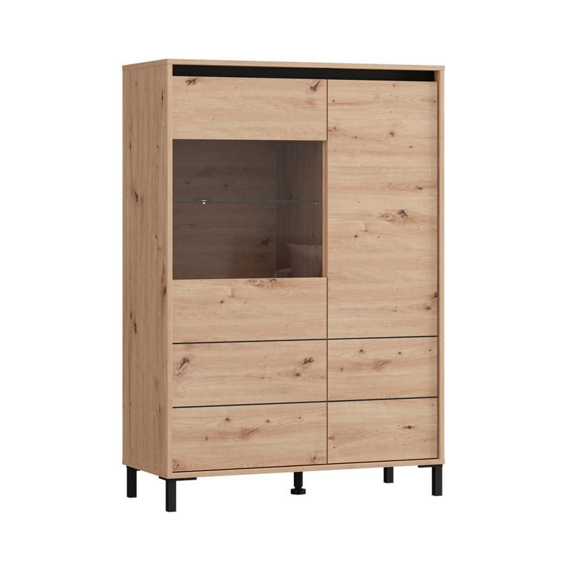 bitrina-marron-2k-vs1-135-artisan-mayro-mat-93x40x135ek1776936903 Βιτρινα Marron 2k VS1 135 Artisan-Μαυρο Ματ 93x40x135εκ - Image 1