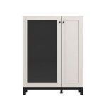 Βιτρινα Savoia 2k VS1 Cashmere-Cashmere Foil 90x35x118εκ D.f.l - Image 2