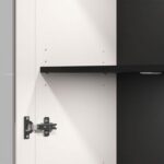 Βιτρινα Savoia 2k VS1 Cashmere-Cashmere Foil 90x35x118εκ D.f.l - Image 3