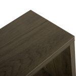 Βοηθητικο Τραπεζι Με Ραφια Ameer Μελαμινη Σε Olive Grey Χρωμα HM8881.12 50x17x56υεκ. - Image 12