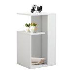 Βοηθητικο Τραπεζι Dawn Μελαμινης Λευκο 35x29,5x60yεκ.hm8880.11