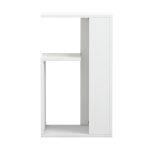 Βοηθητικο Τραπεζι Dawn Μελαμινης Λευκο 35x29,5x60yεκ.hm8880.11 - Image 2