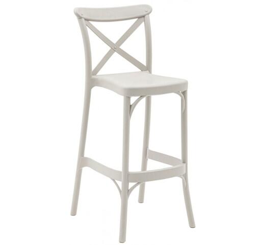 capri-75-65-skampo-bar-21779-117206 Capri 75-Beige Σκαμπό Μπαρ Πολυπροπυλενίου - Image 1