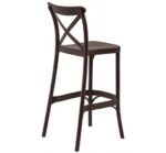 Capri 75-Wenge Σκαμπό Μπαρ Πολυπροπυλενίου - Image 2