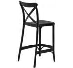 Capri 65-Black Barstool Polypropylene - Image 2