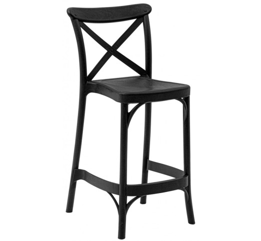 capri-75-65-skampo-bar-21779-81827 Capri 65-Black Barstool Polypropylene - Image 1