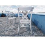 Capri -Ivory White Καρέκλα Πολυπροπυλενίου - Image 3