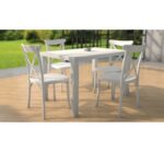 Capri -Ivory White Καρέκλα Πολυπροπυλενίου - Image 4