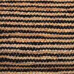 Χαλι Fylliana Jute Μαυρο-Καφε Χρωμα 60x120εκ - Image 5