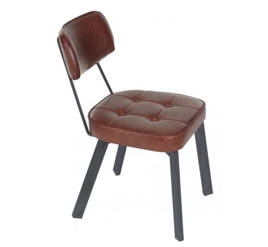 corner-s-metallike-karekla-1269-20645 Corner-S Anthracite Καρέκλα Μεταλλική - Image 1