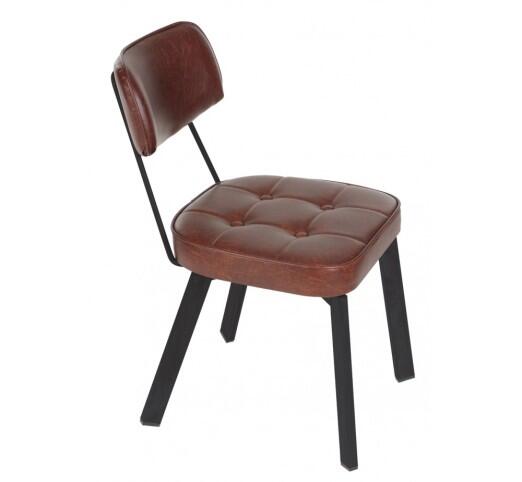 corner-s-metallike-karekla-1269-20654 Corner-S Black Καρέκλα Μεταλλική - Image 1