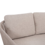 Daybed Σειρα Xantion HM6474.02 Λευκο Αλουμινιο--Σχοινι--Olefin 157x147x88υεκ - Image 7