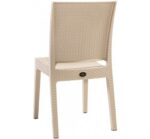 Defence-S Καρέκλα Πολυπροπυλενίου Cappuccino - Image 4