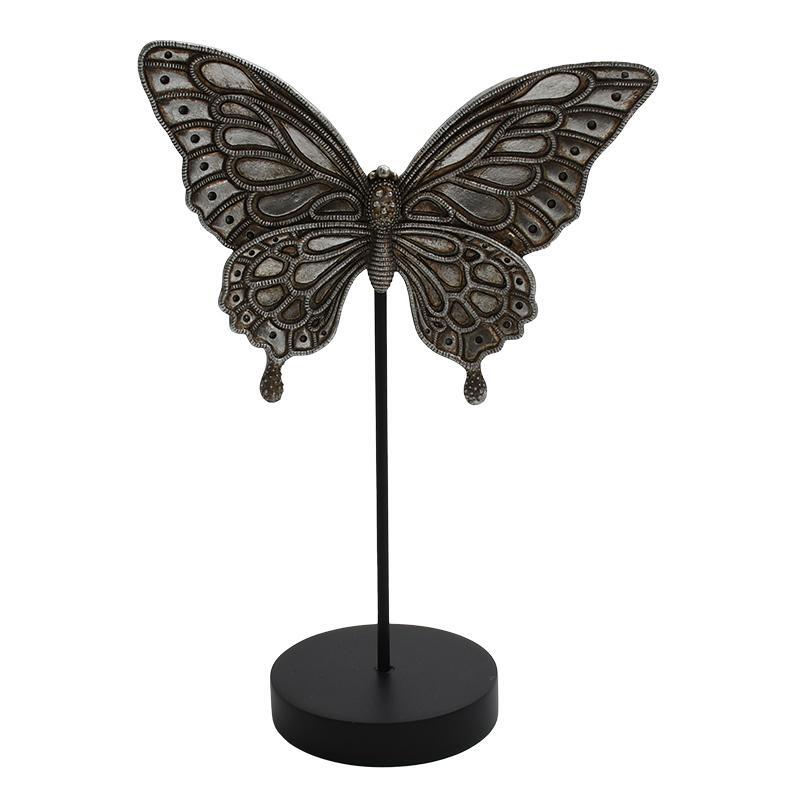 diakosmitiki-petaloyda-se-stand-fylliana-fl-23933-asimi-chroma-15x8x22ek1704883807 Διακοσμητικη Πεταλουδα Σε Stand Fylliana fl-23933 Ασημι Χρωμα 15x8x22εκ - Image 1