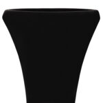 Διακοσμητικο Βαζο Δαπεδου Nebula HM4660.01S Fiber Cement φ45x115υεκ Μαυρο--Ξυλο Τεακ - Image 4