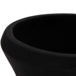 Διακοσμητικο Βαζο Δαπεδου Nebula HM4660.01S Fiber Cement φ45x115υεκ Μαυρο--Ξυλο Τεακ - Image 9