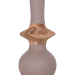 Διακοσμητικο Βαζο Δαπεδου Nebula HM4660.05M Fiber Cement Taupe--Ξυλο Τεακ φ45x148υεκ - Image 8
