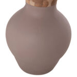 Διακοσμητικο Βαζο Δαπεδου Nebula HM4660.05M Fiber Cement Taupe--Ξυλο Τεακ φ45x148υεκ - Image 10