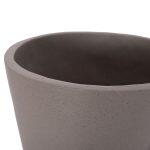 Διακοσμητικο Βαζο Δαπεδου Nebula HM4661.03 Fiber Cement Γκρι--Ξυλο Τεακ φ60x115υεκ. - Image 9
